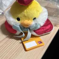 Rilakkuma 20th Anniversary Edition Kiiroitori San-X Original Cape and Crown Plush