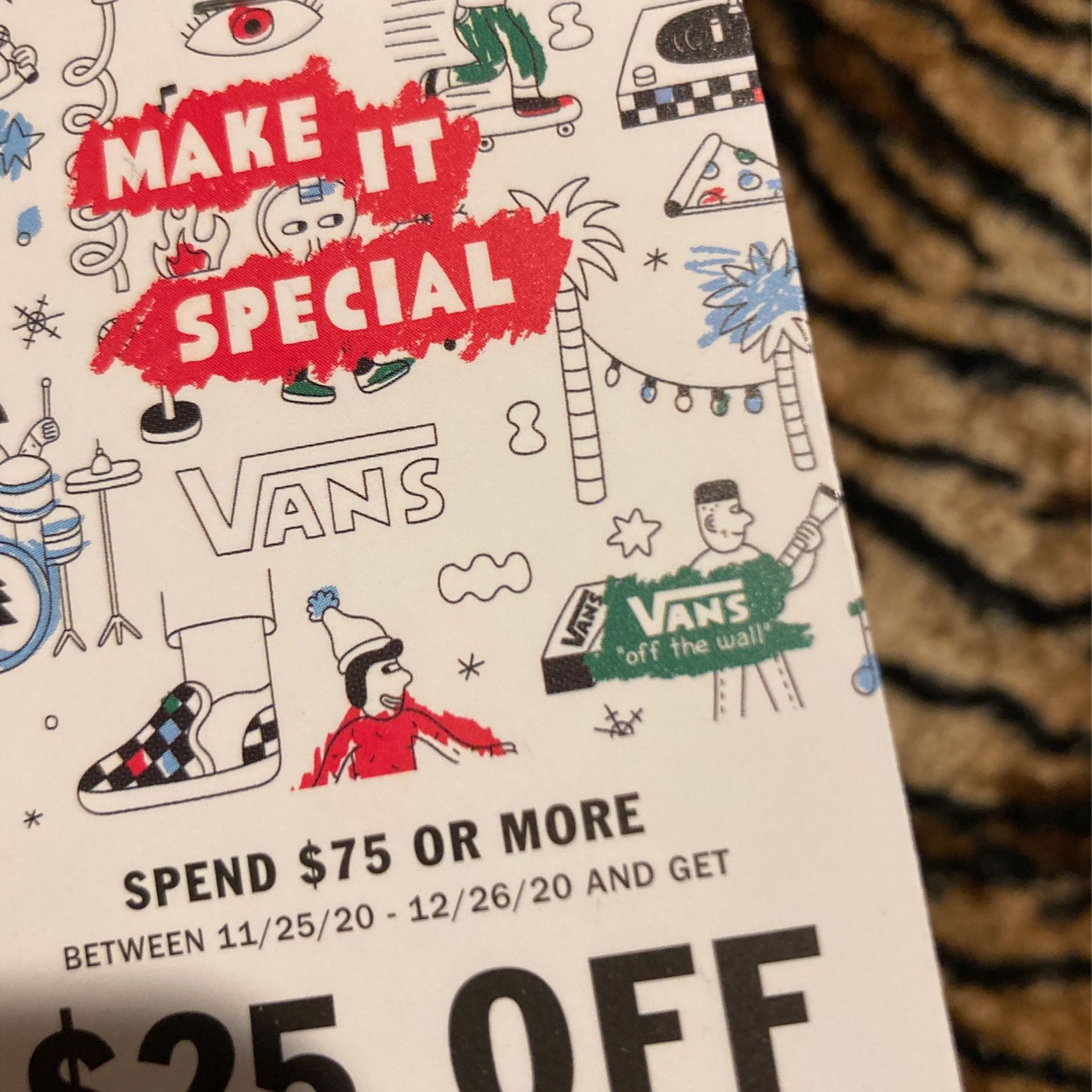 rewards program vans family promo code