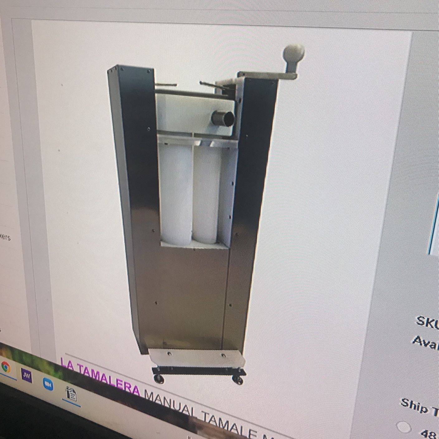 TAMALE MACHINE “LA TAMALERA”