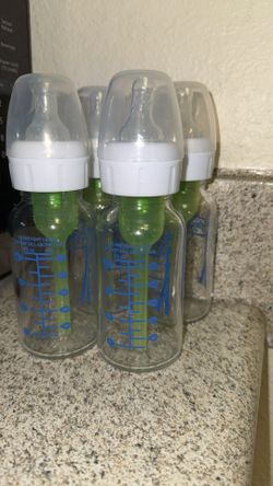 Dr Browns 4 4oz Anti-Colic Glass Bottles