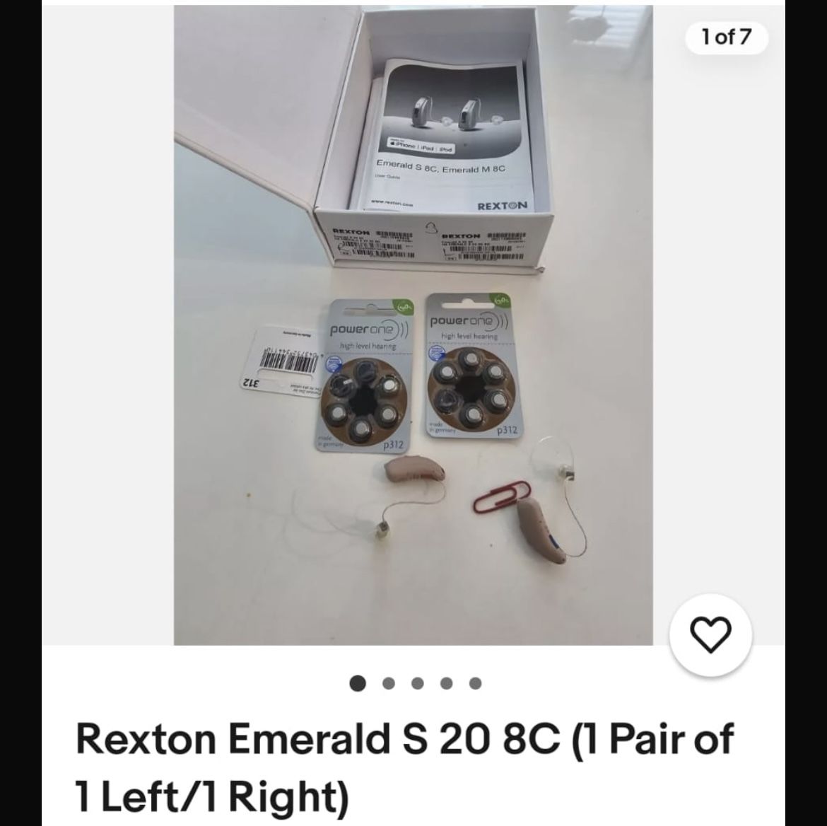 Rexton Emerald S 20 8C (1 Pair of 1 Left/1 Right)