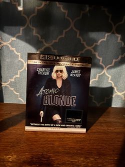 Atomic blonde 4k Blu-ray