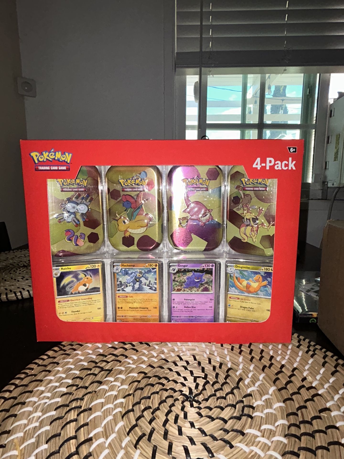 Pokemon Scarlet & Violet - 151 (5-Pack) Mini Tins 4 Promos  151 4 Pack Tin Brand New Factory Sealed