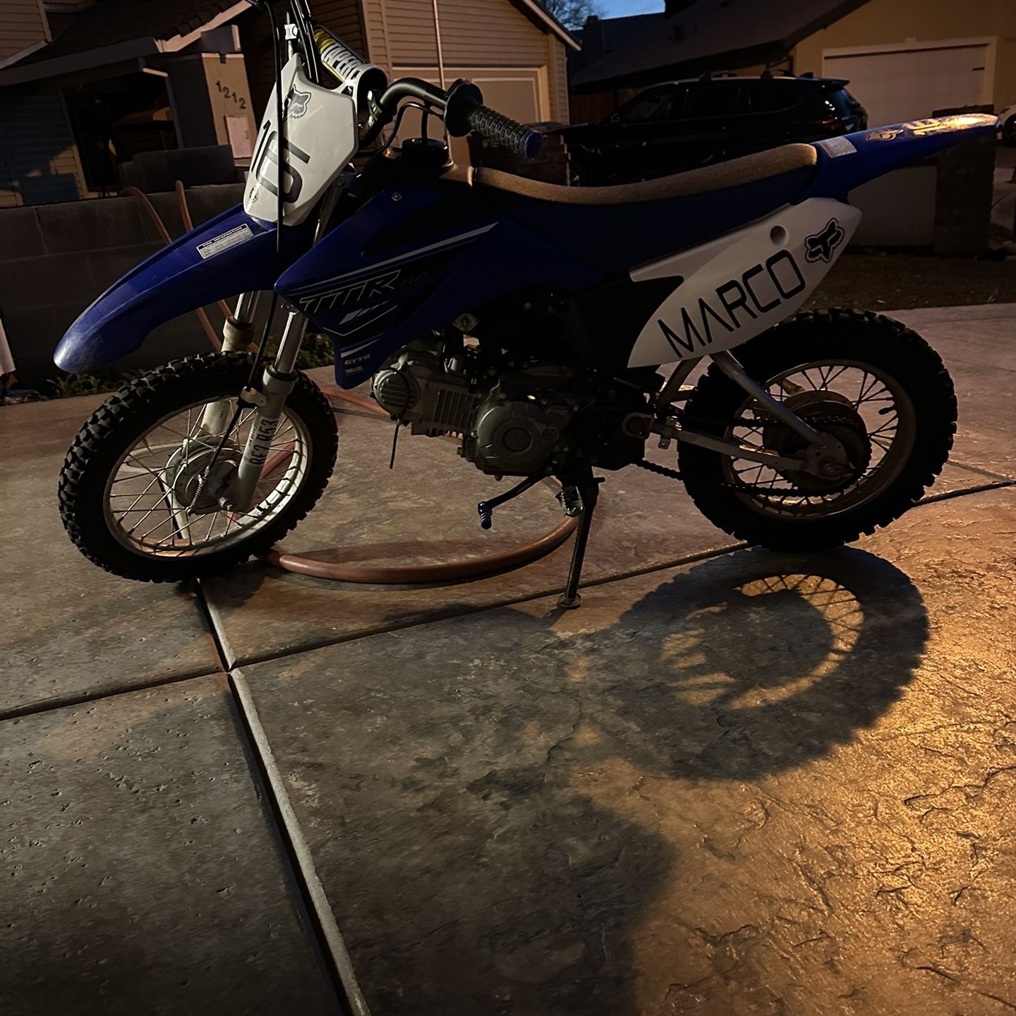 2021 yamaha ttr110