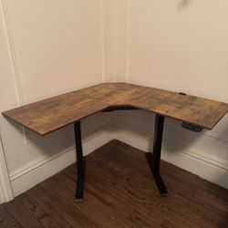 Adjustable Standing L-Shape Desk