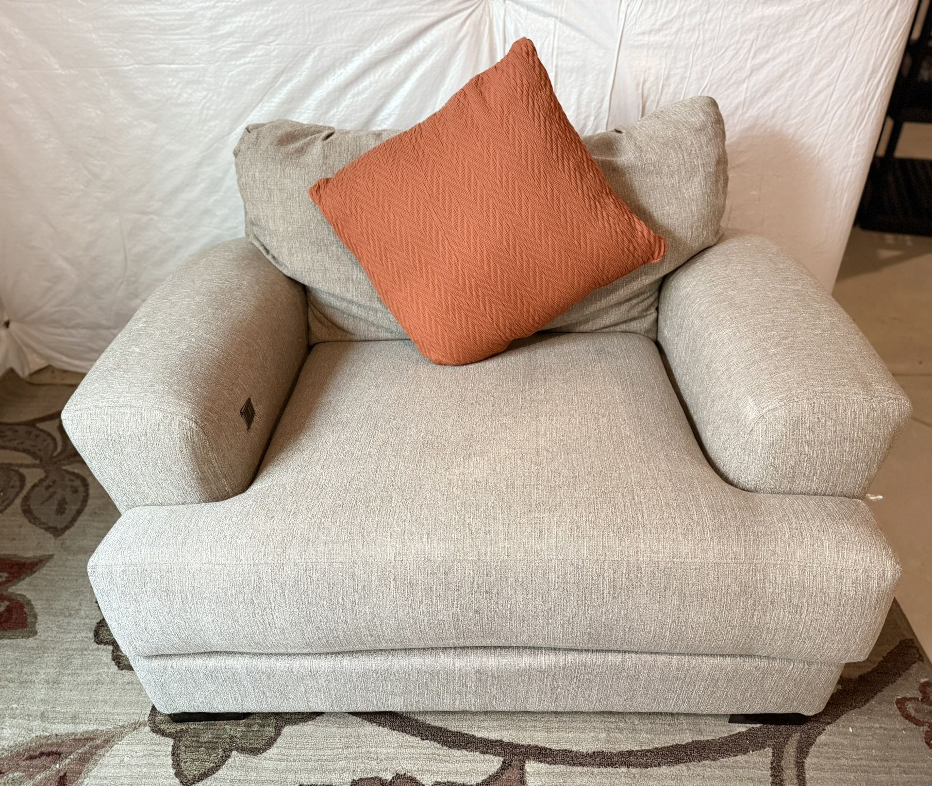 Modern contemporary 1/2 sofa