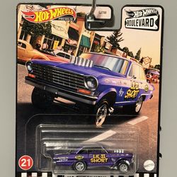 Hot Wheels Premium Boulevard 63 Chevy Nova