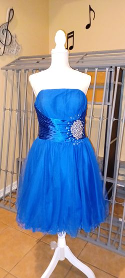 Royal Blue Party Dress