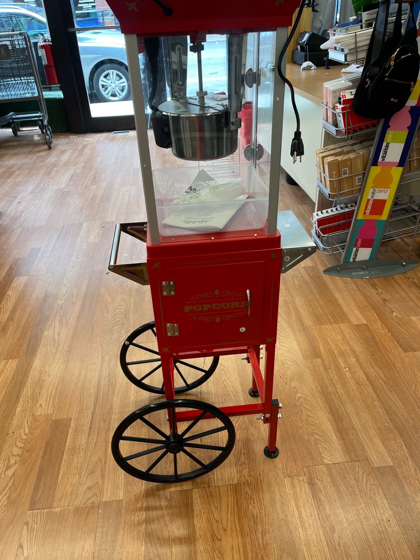 Retro Popcorn Machine for 32 Cups