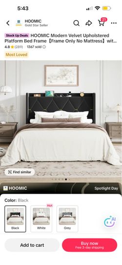 Bed frame + Mattress