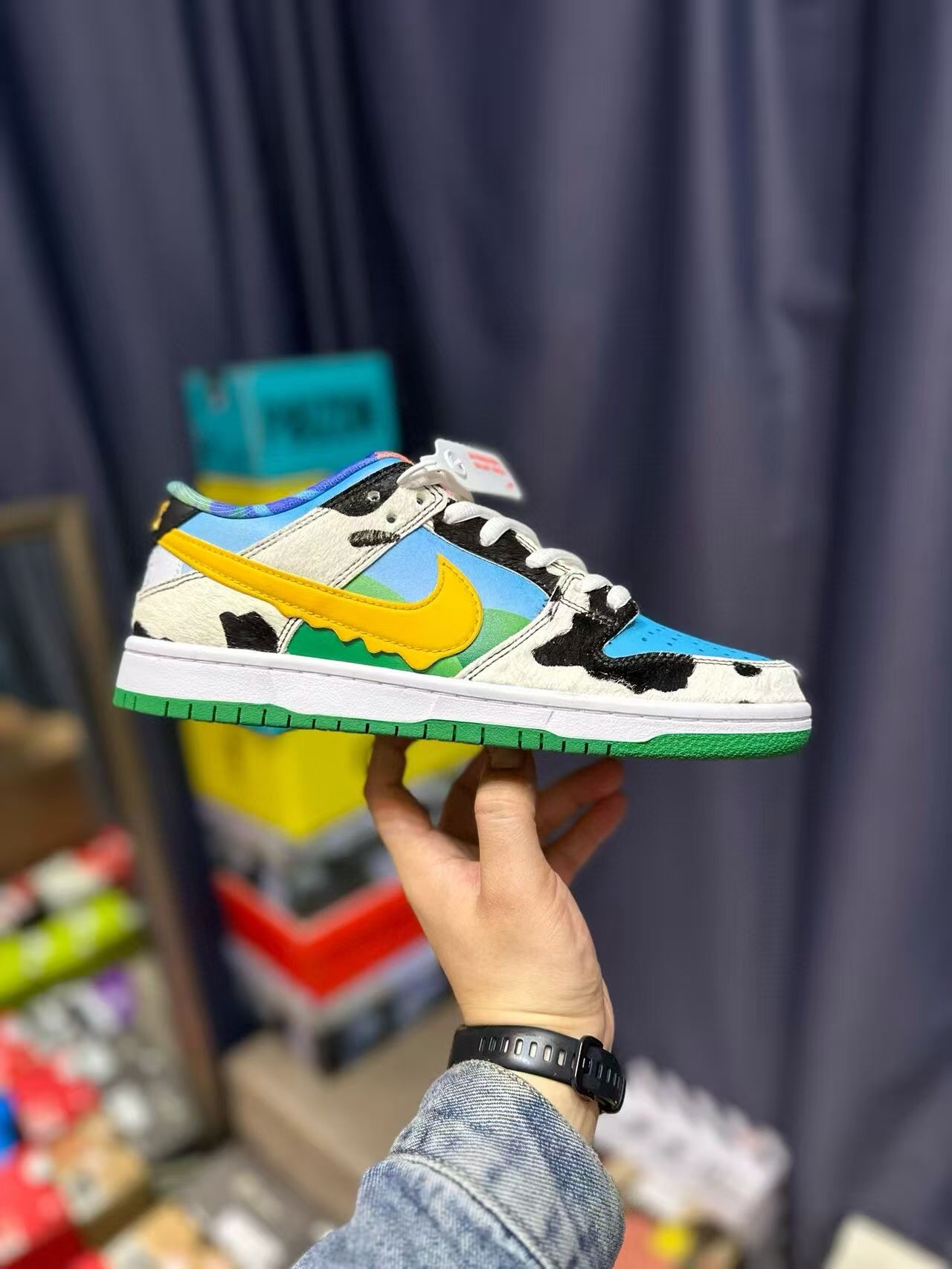 Ben & Jerry’s X Nike Dunk SB Pro qs “chunky Dunky ”