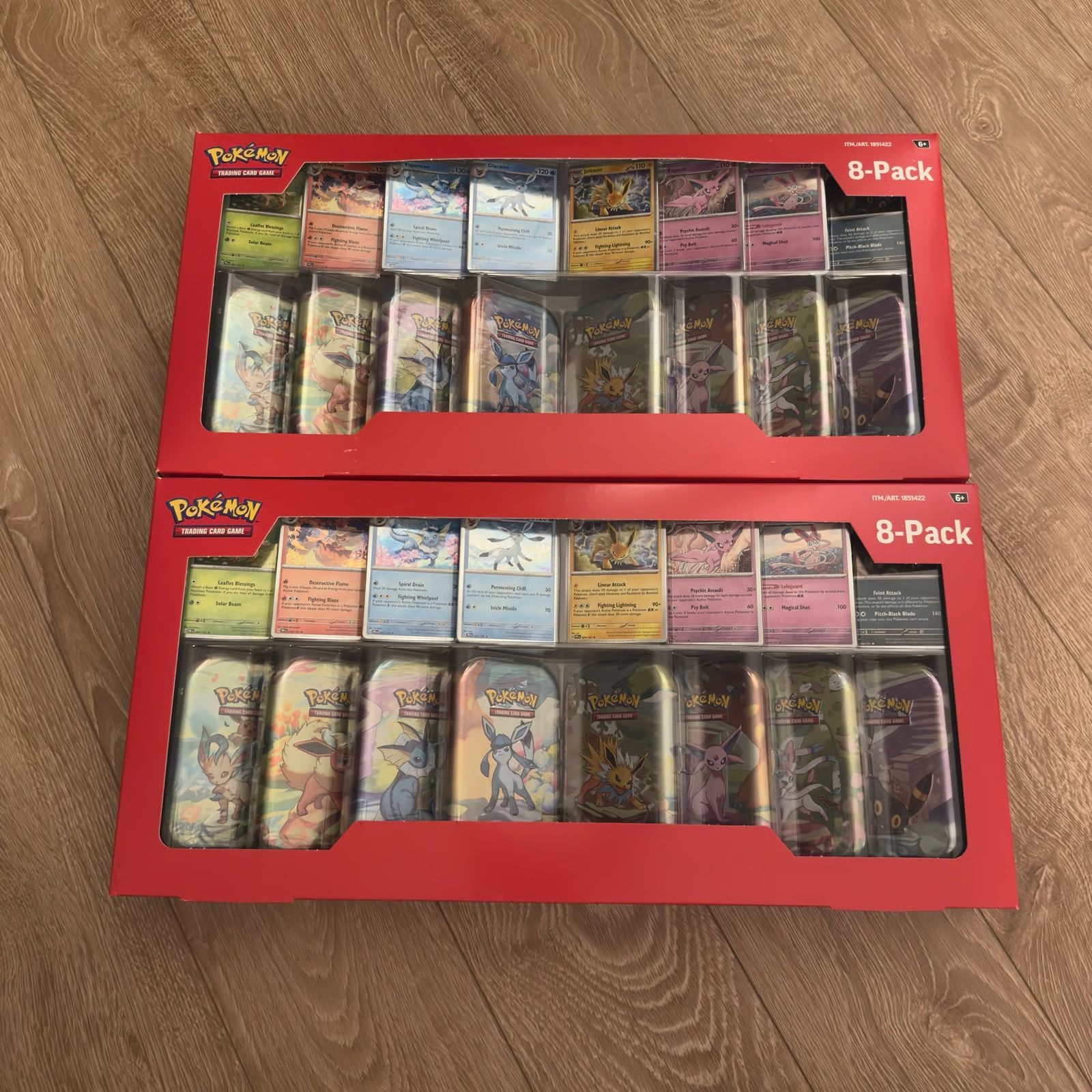 Pokemon Prismatic Tin Card Set