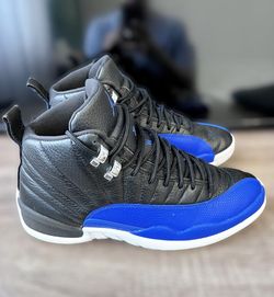 Nike W Air Jordan 12 Blue Black White Size 11 Women 9.5 Men for