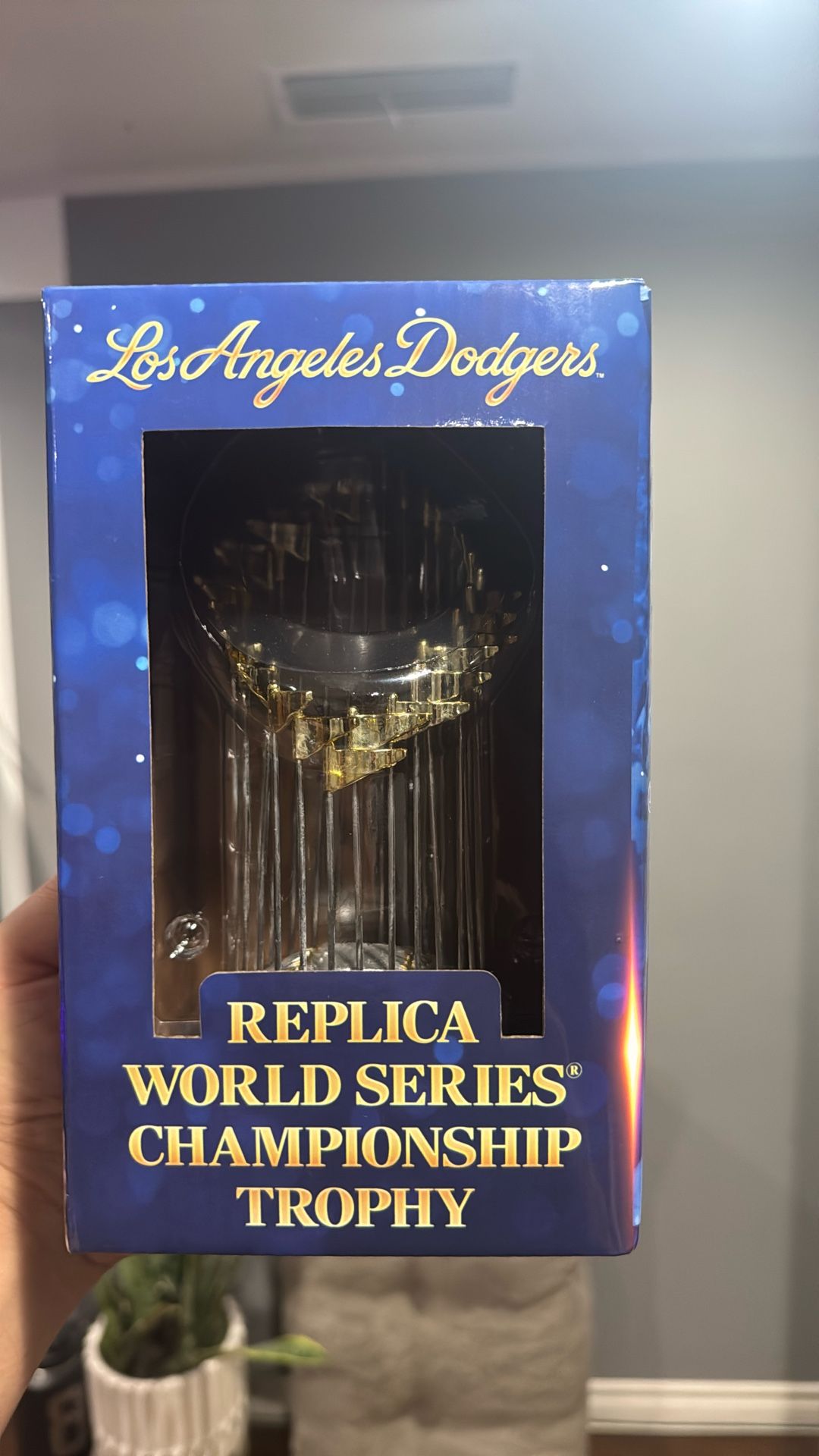 Dodgers Replica World Series Trophy