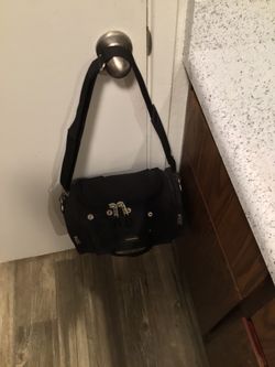 Western nylon cross body bag
