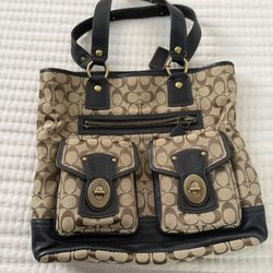 Vintage Coach Gigi Tote Legacy Bag 2007