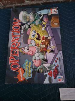 Operation SpongeBob SquarePants Edition Board Game