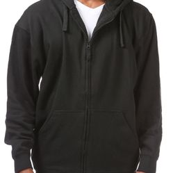 Pro Club Men s Comfort Full Zip Hoodie 2XL Black NEW w Tags Sealed for Sale in Laughlin NV OfferUp