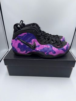 🔥 Nike Air Foamposite Pro “Purple Camo”  📏 Size 11.5