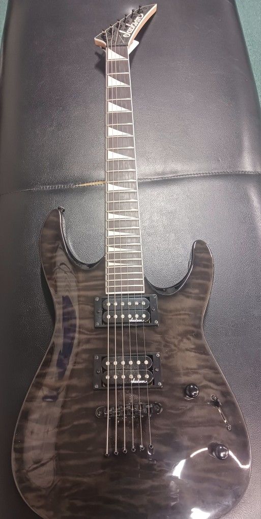 Jackson Strat JS32TQ,  Production 10/20, Tiger Quilt,Amaranth Fretboard,