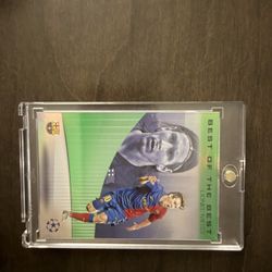 Soccer Numbered Card 