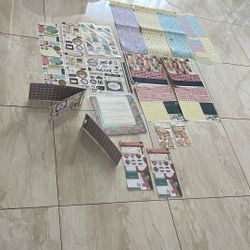 New Scrapping Booking Stickers & Pages $7