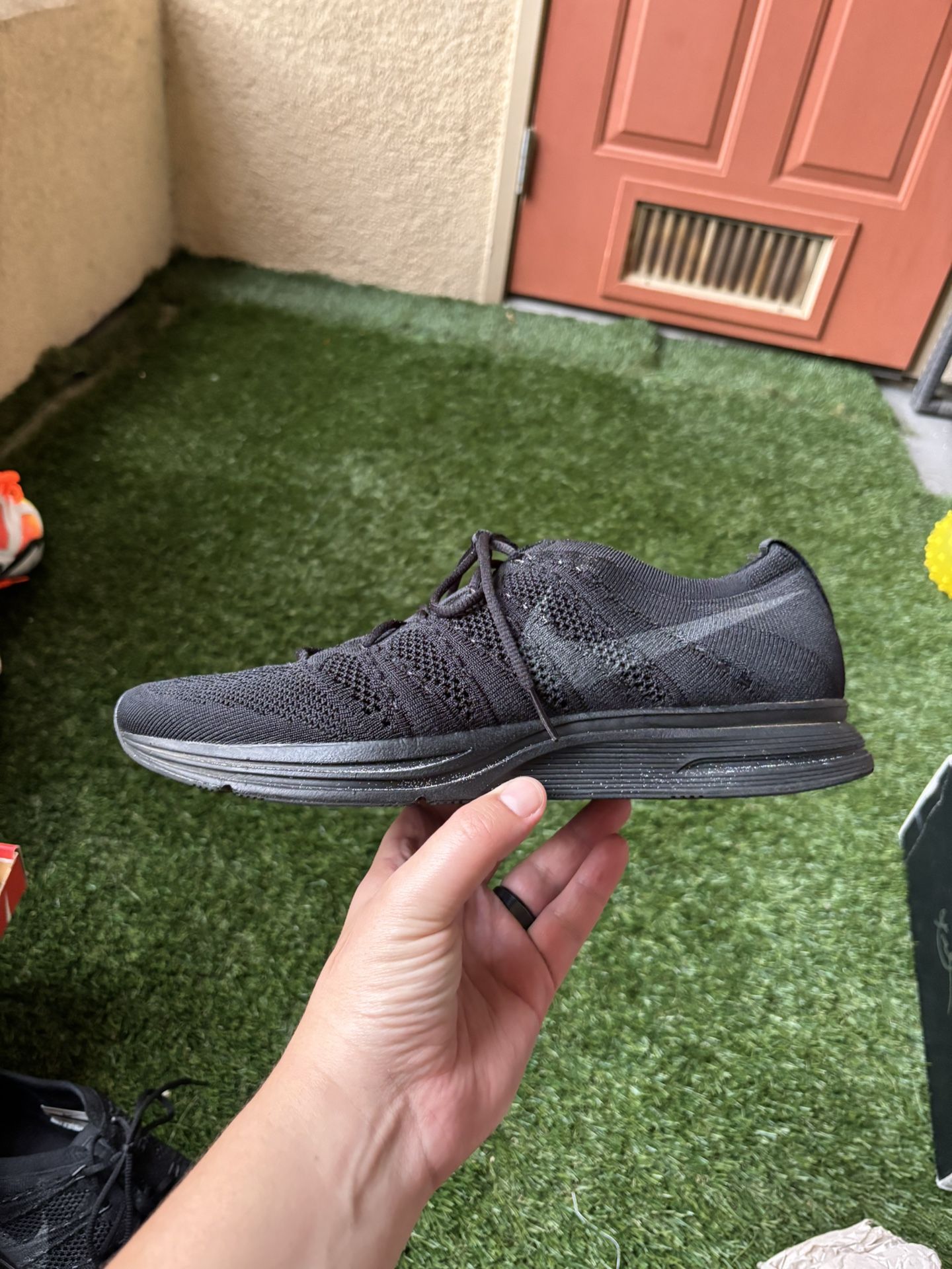 Nike Black Flyknit Racer