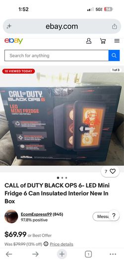 Call of Duty mini mini fridge