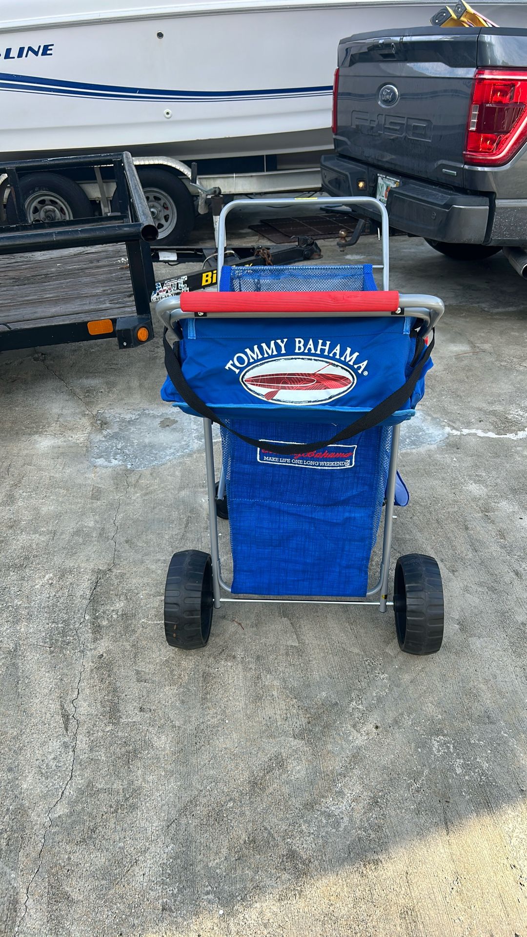 Tommy Bahama Folding Beach Cart 