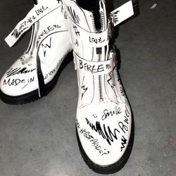 Steve Madden Wordup Ankle Boots/Shoes Women's SZ 7