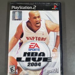 NBA Live 2004 For PlayStation 2 