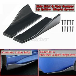 Carbon Fiber replica side skirt winglets