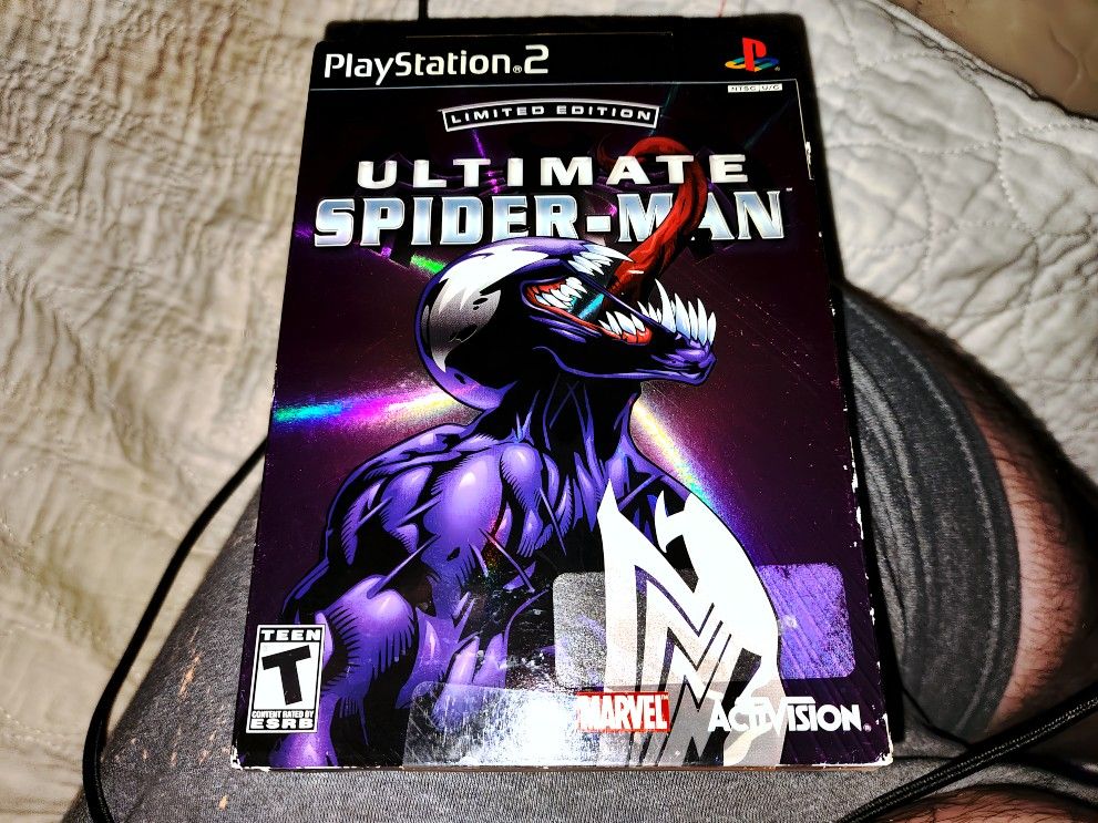 Ultimate Spider-Man Venom Limited Edition SEALED Sony PS2