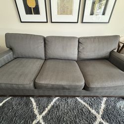 Ethan Allen Living Room Set – Arcata Sofa + Morley Coffee Table + 2 Warren End Tables ($5,800 Original Retail)