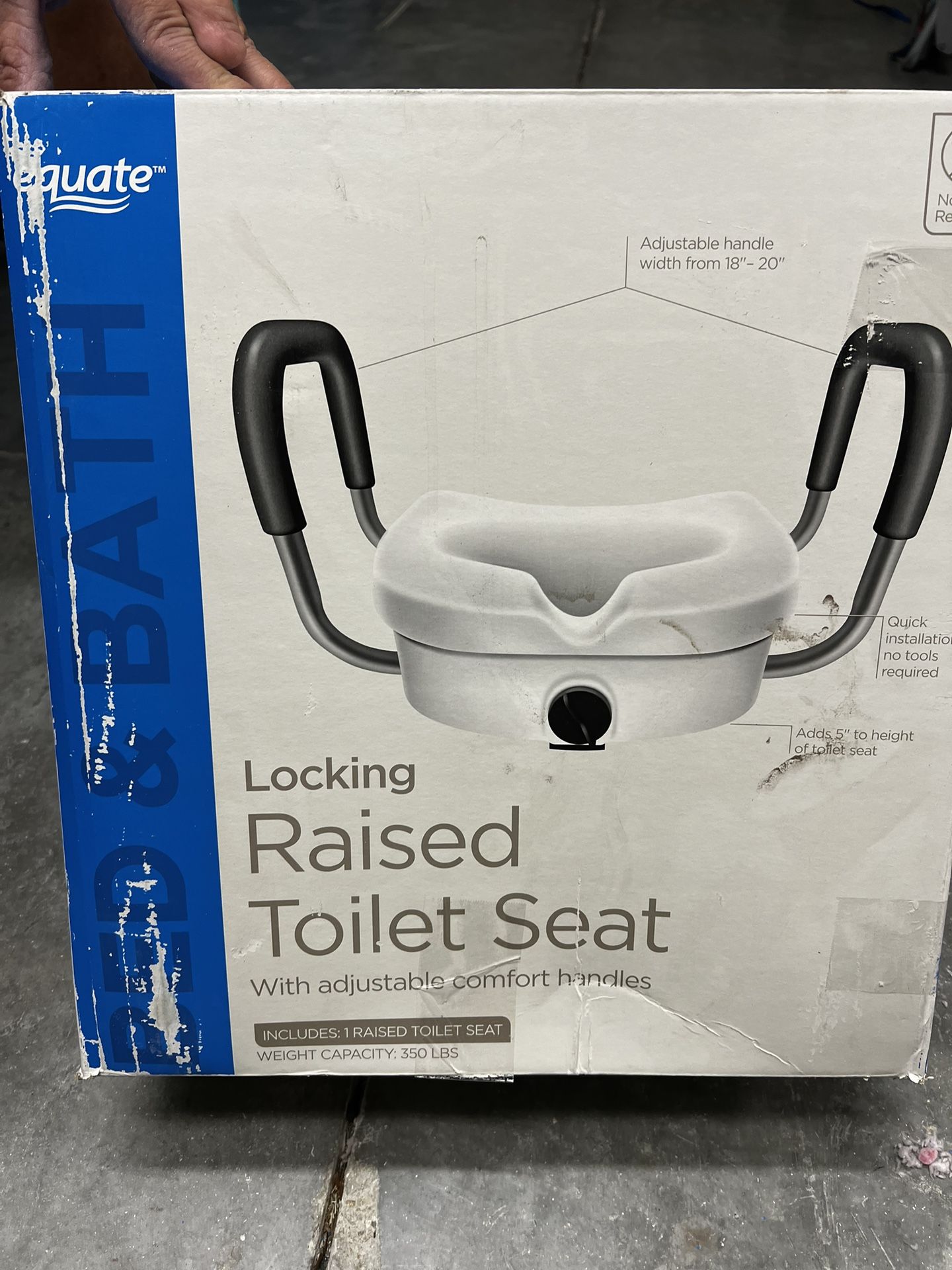 Raised Toilet Seat
