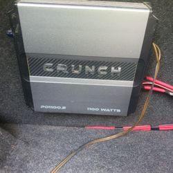 Crunch Amplifier 1100 Watts
