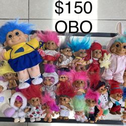 Vintage Russ And Dam Dolls