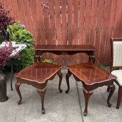 Entry Table & side tables Set