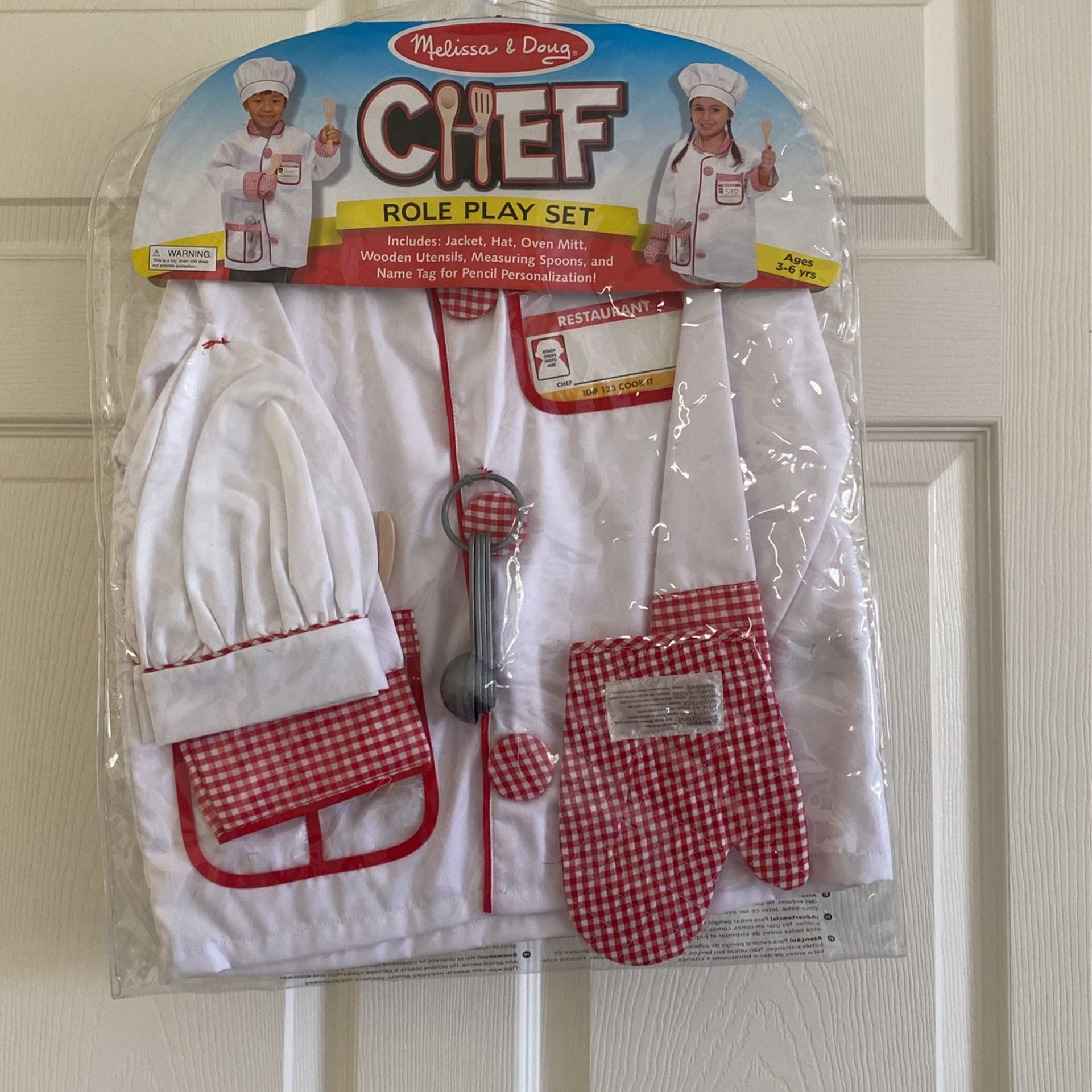 New Chef Role Play Costume