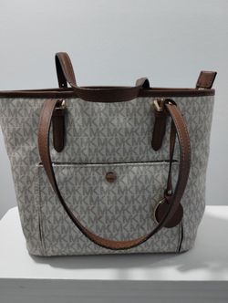 Bag Michael Kors White and Brown