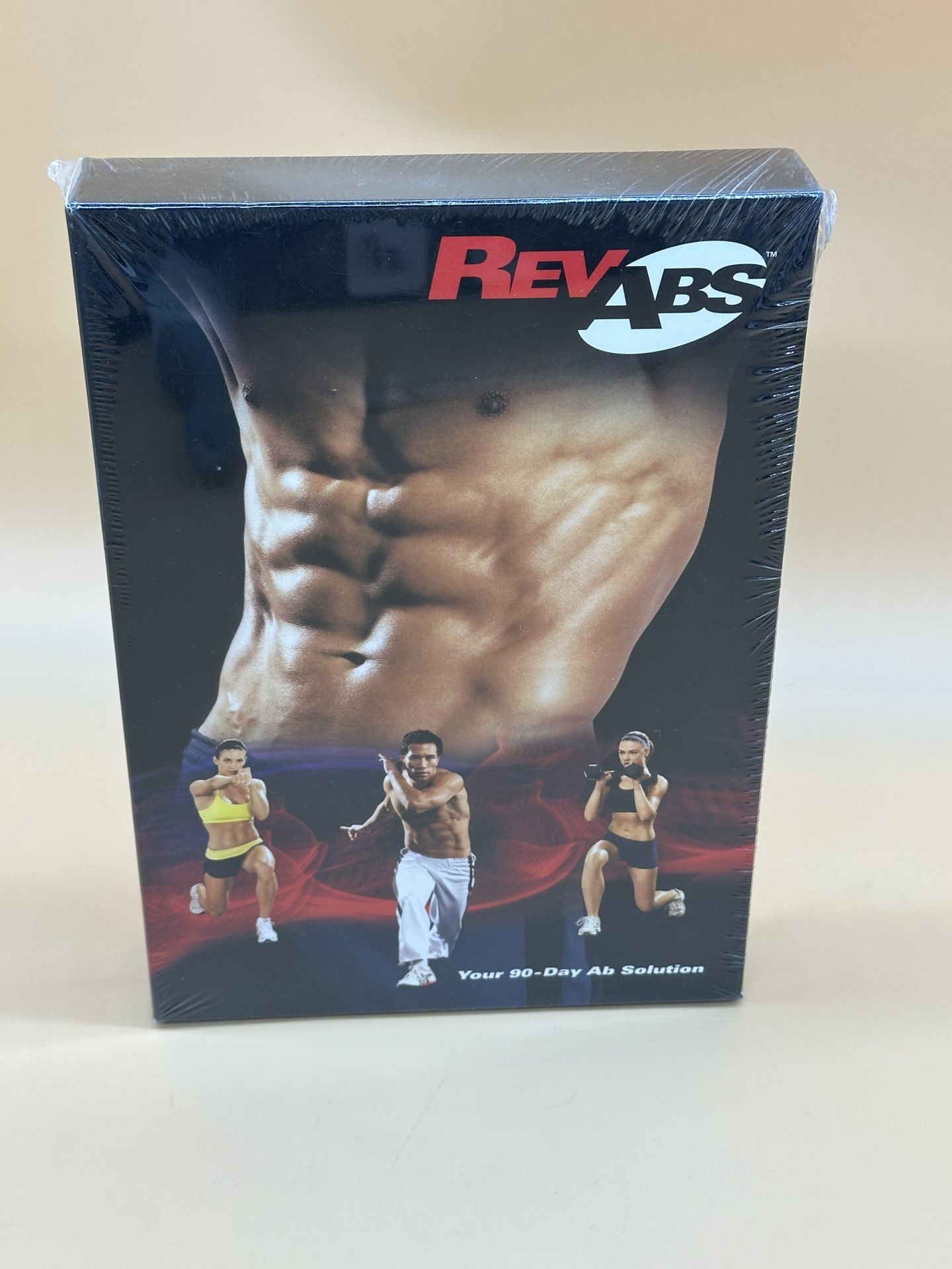 REV ABS 90 Day Workout Routine Shred Core DVDs Sealed