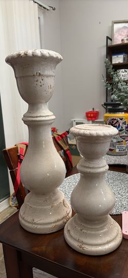 Ceramic Candle Sticks