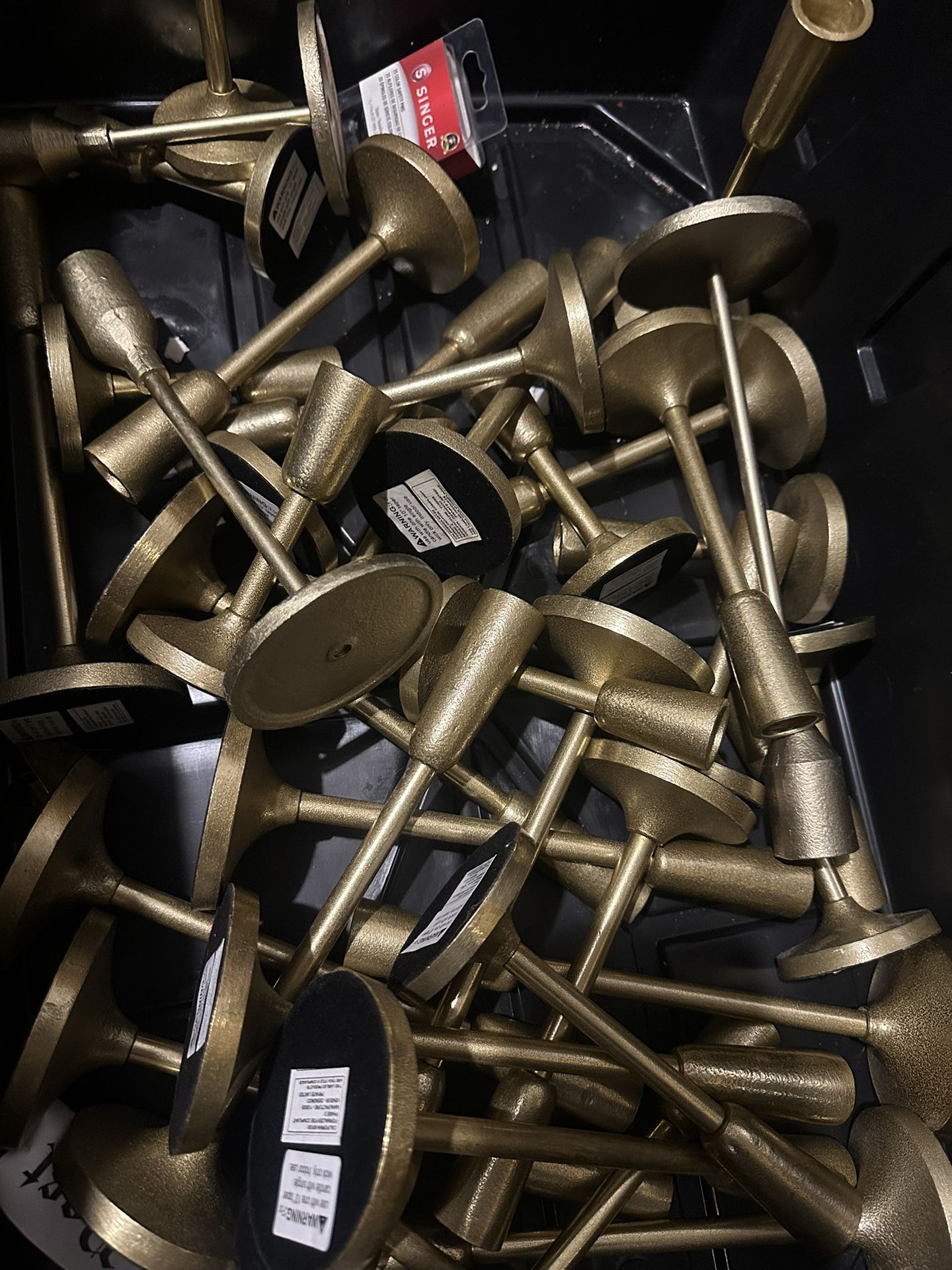 Aluminum Candlestick Holders