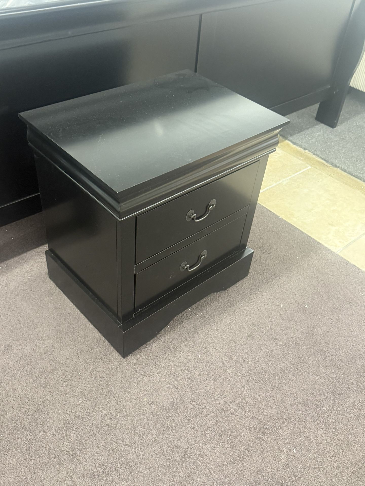 Black Nightstand