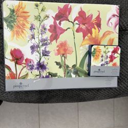 Vintage Style Placemats For Six Coasters Brand New