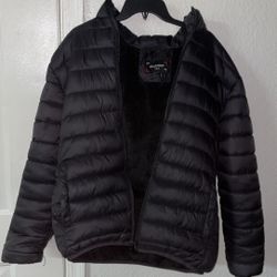 men’s ace of diamonds puffer jacket 