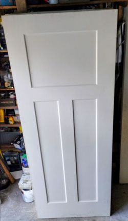 32" door three panel solid