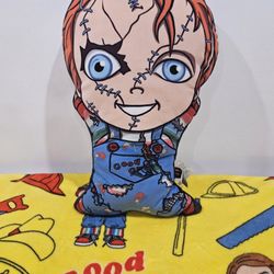 Chucky Shaped Pillow Plush Childs Play 20”
