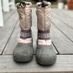 Kids Sorel Snow Boots Size 1
