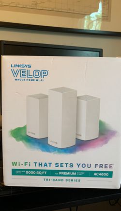 Linksys velop whole home WiFi